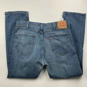 Levis 505 Mens 38 x 30 Jeans Denim Medium Wash B2